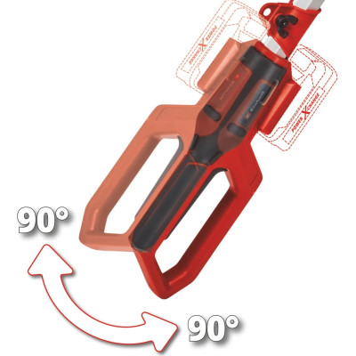 Einhell Кущоріз телескопічний акумуляторний GC-HH 18/45 Li T - Solo PX, 18В 450м, 3.5кг(без АКБ та ЗП)