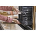 Gorenje Духова шафа електрична, 77л, A, дисплей, ф-я без додавання жиру, чорний