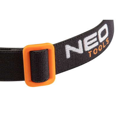 Ліхтар налобний акумуляторний Neo Tools, 500мА·год, 180лм, 3Вт, датчик руху, рухома конструкція на 360°, червоне світло, 50г, IPX4 Ліхтар налобний акумуляторний Neo Tools, 500мА·год, 180лм, 3Вт, датчик руху, рухома конструкція на 360°, червоне світло, 50г, IPX4