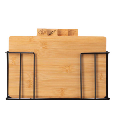 Набір дошок кухонних на підставці ARDESTO Midori, 4шт, 30х5.6х20.3см, бамбук, метал Набір дошок кухонних на підставці ARDESTO Midori, 4шт, 30х5.6х20.3см, бамбук, метал