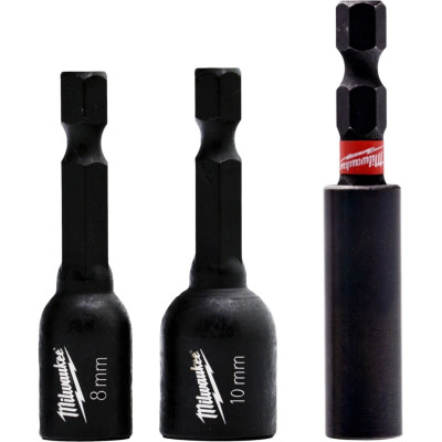 Біти Milwaukee Shockwave, сталь, кейс, набір 75шт