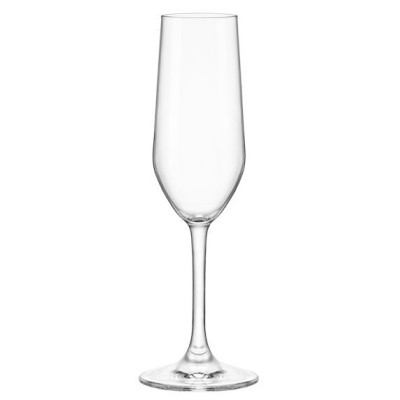 Набір келихів для шампанського Bormioli Rocco Riserva Champagne, 205мл, h224мм, 6шт, скло, прозорий Набір келихів для шампанського Bormioli Rocco Riserva Champagne, 205мл, h224мм, 6шт, скло, прозорий