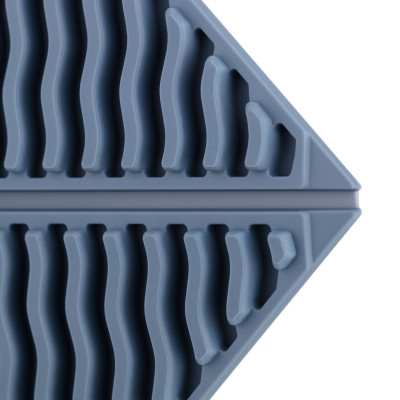 ARDESTO Підставка під гаряче Gemini, 16.5х16.5х1.7см, силікон, синій ARDESTO Підставка під гаряче Gemini, 16.5х16.5х1.7см, силікон, синій