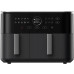 Мультипіч Xiaomi Dual Zone Air Fryer 10L 2700Вт, чаша-10л, сенсорне управл., пластик, чорний