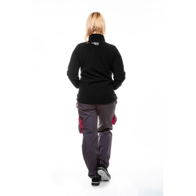 Кофта робоча Neo Tools Woman Line, флісова, 300г/м кв, на блискавці, XL(42), чорний