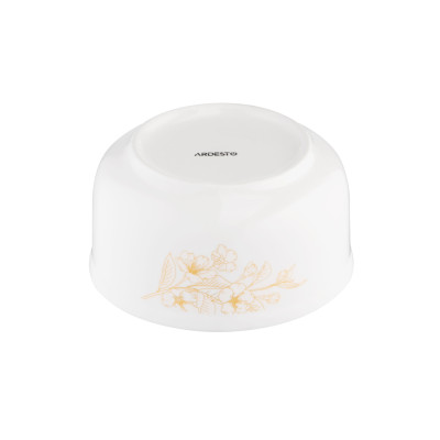 ARDESTO Салатник з кришкою Sunny day, 12 см, порцеляна ARDESTO Салатник з кришкою Sunny day, 12 см, порцеляна