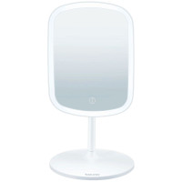 Дзеркало косметичне Beurer настільне, прямокутне, 15х21см, USB-C зарядка, підсвічування, білий