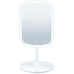Зеркало косметическое Beurer настольное, прямоугольное, 15х21см, USB-C зарядка, подсветка, белый