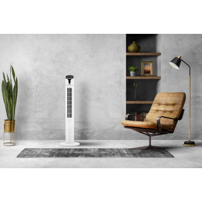 Вентилятор ARDESTO колонний, 110см, 50Вт, пульт ДК, дисплей, чорно-білий Вентилятор ARDESTO колонний, 110см, 50Вт, пульт ДК, дисплей, чорно-білий