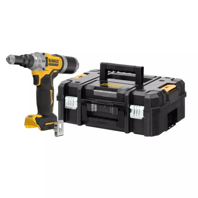 Заклепочник акумуляторний DeWALT 18В XR Li-Ion 18В 20000Нм 4.8-6.4мм 3шт кейс 1.65кг без АКБ та ЗП