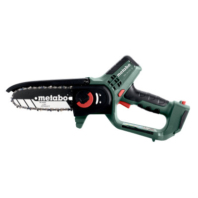 Пила ланцюгова акумуляторна Metabo MS 18 LTX 15 18В 1х2А·год шина 15см 5м/сек 2кг Пила ланцюгова акумуляторна Metabo MS 18 LTX 15 18В 1х2А·год шина 15см 5м/сек 2кг