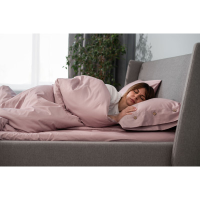 КПБ 1.5сп ARDESTO Mix&Match, підковдра 160х220см, простирадло 180х240см, наволочки (2) 50х70см, 100% бавовна, сатин, рожевий світлий КПБ 1.5сп ARDESTO Mix&Match, підковдра 160х220см, простирадло 180х240см, наволочки (2) 50х70см, 100% бавовна, сатин, рожевий світлий