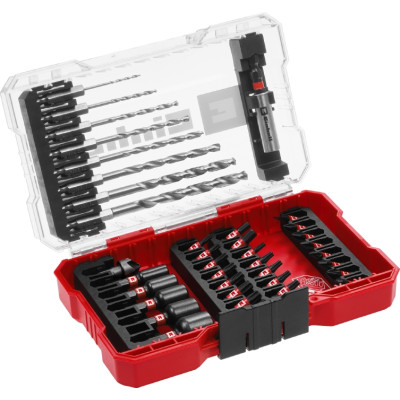 Набір ударних біт і свердл по металу Einhell39 шт M-Case 0.64кг