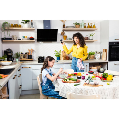 Духовка электр. Hansa, 60см, 77л, A,  гриль, емаль легкого очищення, диспл., чорний Духовка электр. Hansa, 60см, 77л, A,  гриль, емаль легкого очищення, диспл., чорний