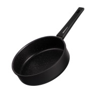 ARDESTO Сковорода глибока з кришкою Gemini Gourmet Andria, 24см, алюміній, чорний ARDESTO Сковорода глибока з кришкою Gemini Gourmet Andria, 24см, алюміній, чорний