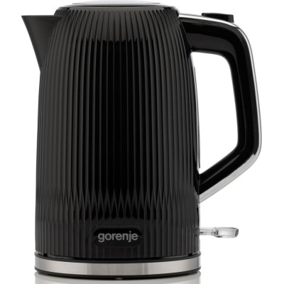 Електрочайник Gorenje 1.7л, Strix-контроль, чорний матовий Електрочайник Gorenje 1.7л, Strix-контроль, чорний матовий