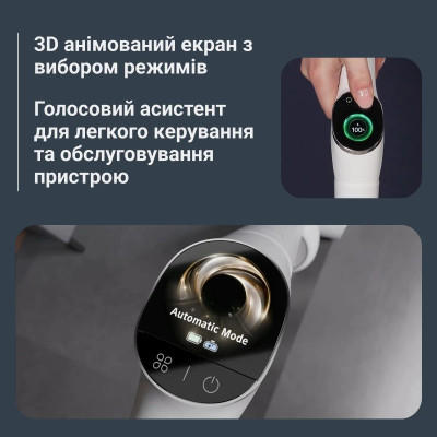 Пилосос Rowenta безпровідний миючий X-Clean 12, 21000Па, конт пил -0.72л, конт для води-0.79л, автон. робота до 65хв, вага-7.77кг, НЕРА, білий Пилосос Rowenta безпровідний миючий X-Clean 12, 21000Па, конт пил -0.72л, конт для води-0.79л, автон. робота до 65хв, вага-7.77кг, НЕРА, білий