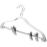 Набір вішаків з прищіпками ARDESTO 42см, 2шт, метал, ПВХ, білий