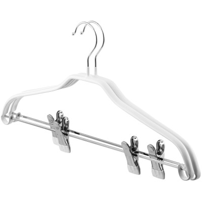 Набір вішаків з прищіпками ARDESTO 42см, 2шт, метал, ПВХ, білий