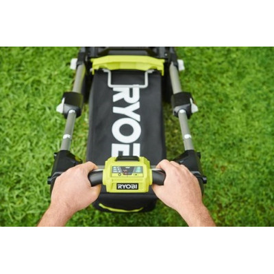 Газонокосилка аккумуляторная Ryobi RY36LM40A-0 MAX POWER 36В 40см 25-75мм EasyEdge мульчирование до 700м.кв 18.6кг (без АКБ и ЗУ) (5133005591)