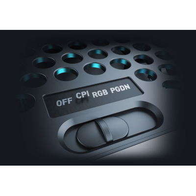 Миша Xtrfy M42, WL/USB-A, RGB, чорний
