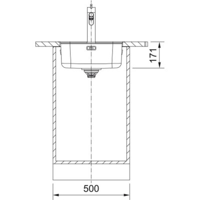 Мийка кухонна Franke Smart, нерж.сталь, прямокутник, без крила, 430х510мм, чаша - 1, монтаж врівень, SRX 210-40 TL, нерж поліров. Мийка кухонна Franke Smart, нерж.сталь, прямокутник, без крила, 430х510мм, чаша - 1, монтаж врівень, SRX 210-40 TL, нерж поліров.