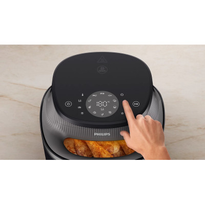 Philips Мультипіч Ovi Series 3000, 1700Вт, чаша-6.2л, сенсорне управл., 12 авто. програм, пластик, чорний