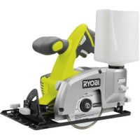 Ryobi Плиткоріз акумуляторний LTS180M 18В One+ диск 102мм глибина різу 22мм мокрий різ 2.3кг без АКБ та ЗП Ryobi Плиткоріз акумуляторний LTS180M 18В One+ диск 102мм глибина різу 22мм мокрий різ 2.3кг без АКБ та ЗП