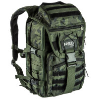 Neo Tools Рюкзак Camo, 30л, посилений, поліестер 600D, 50х29.5х19см, камуфляж Neo Tools Рюкзак Camo, 30л, посилений, поліестер 600D, 50х29.5х19см, камуфляж
