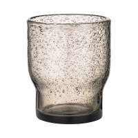 ARDESTO Набір склянок низьких Bubble 300мл, 2шт, скло, сірий ARDESTO Набір склянок низьких Bubble 300мл, 2шт, скло, сірий
