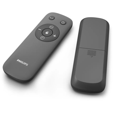 Вентилятор Philips колонний, 110см, 40Вт, пульт ДК, дисплей, графіт