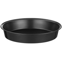 Форма для випікання ARDESTO Tasty baking, 24.5x4см, вуглецева сталь, кругла, сірий