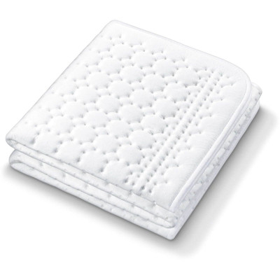 Електропростирадло Beurer, від мережі, 130х75см, 50Вт, 3 режими, фліс, білий Електропростирадло Beurer, від мережі, 130х75см, 50Вт, 3 режими, фліс, білий