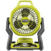 Вентилятор акумуляторний Ryobi ONE+ RF18-0 Whisper 18В 850м куб/год регулювання положення 3 швидкості 1.7кг без АКБ та ЗП