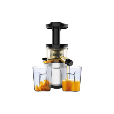 Соковитискач Tefal Juice&Clean шнековий 150Вт, чаша-0.8л, жмих-0.8л, пластик, сріблясто-чорний