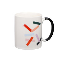 ARDESTO Чашка Dashes, 340 мл, порцеляна