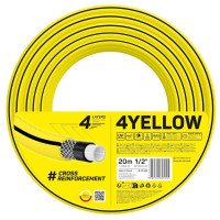 Шланг садовий Cellfast 4YELLOW 1/2" 20м, 4 шари, до 20 Бар, -10…+50°C (10-500) Шланг садовий Cellfast 4YELLOW 1/2" 20м, 4 шари, до 20 Бар, -10…+50°C (10-500)