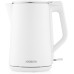 ARDESTO Електрочайник EKL-X50/1.5 л/2200 Вт/подвійні стінки/Strix контроль/білий