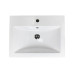 Раковина, умивальник Adamant CERS, штучний камінь, прямокут., з отвором для змішувача, з отвором для переливу, 595x450x158мм, накладний, білий