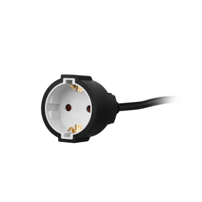 Удлинитель сетевой 2E 1хТип F, 3х1.5мм кв, 16A, 15м, черный 2E-PC315M15