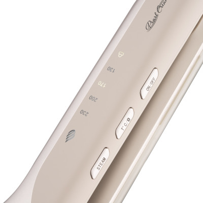 Випрямляч ARDESTO Pearl Cream, 50Вт, 140-230C, кераміка, з функцією подачі пару, бежевий Випрямляч ARDESTO Pearl Cream, 50Вт, 140-230C, кераміка, з функцією подачі пару, бежевий