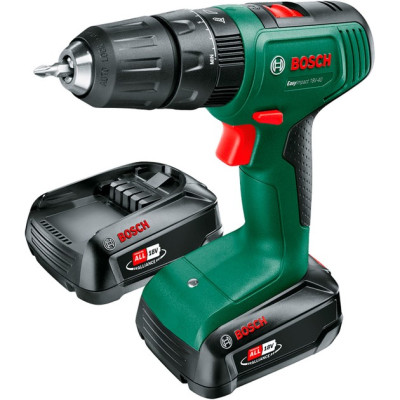 Шурупокрут-дриль акумуляторний Bosch EasyImpact 18V-40 18В 2х2А·год 20·38Нм 0-430·0-1630об/хв кейс ЗП 1.4кг