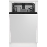 Посудомийна машина Beko вбудована, 10компл., A++, 45см, дисплей, білий