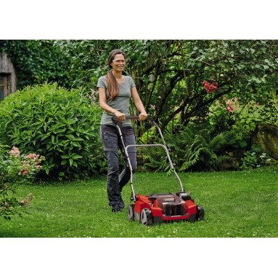 Einhell Аератор-скарифікатор акумуляторний GE-SC 36/35 Li - Solo 36В 35см безщітковий ножи 16шт 9.94кг (без АКБ та ЗП)