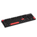 Клавіатура механічна Lemokey  X3 104Key, Keychron Brown, USB-A, QMK/VIA, Hot-Swap, EN/UKR, RGB, чорний