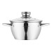 Каструля зі скляною кришкою ARDESTO Gemini Lucca, 2.3л, нержавіюча сталь Каструля зі скляною кришкою ARDESTO Gemini Lucca, 2.3л, нержавіюча сталь