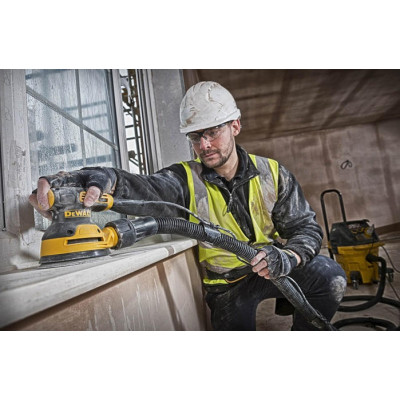Шліфмашина ексцентрикова DeWalt 280Вт 8000-12000об/хв 125мм амплітуда 2.6мм 1.28кг
