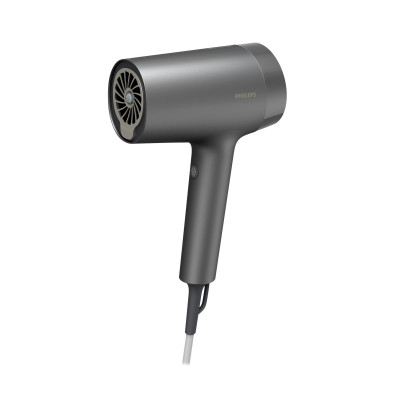 Фен Philips 7000 Series, 1800Вт, 4 режими, DC Motor, дифузор, іоніз-я, хол. обдув,сірий