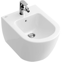 Біде підвісне VILLEROY & BOCH SUBWAY 2.0. 37,5*56,5см 54000001 Біде підвісне VILLEROY & BOCH SUBWAY 2.0. 37,5*56,5см 54000001