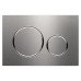 GEBERIT SIGMA20 змивна клавіша, подвійний змив, нержавіюча сталь матова/полірована/матова (115.882.SN.1)